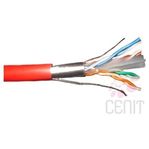 Cable De Red Cat 6 50m Blindado Ftp Rj45 Anti Interferencia