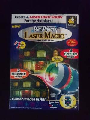 Star Shower Laser Magic Proyector De Navidad Y Halloween!