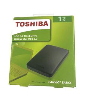 Disco Duro Externo Toshiba Canvio Basics Portatil 1tb Usb
