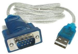Cable Adaptador Rs232 Serial Db9 Macho A Usb 2.0 Macho + Cd