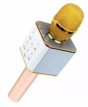 Microfono Karaoke Portatil Con Bocina Integrada Recargable
