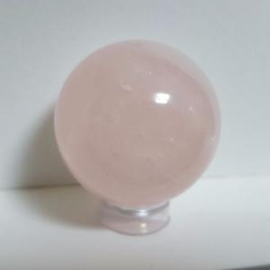 Rosa - Cuarzo Rosa - Esfera De Cuarzo De 3.5 Cm De