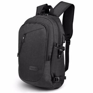 Mochila Backpack Antirrobo Impermeable Usb Audifono Laptop