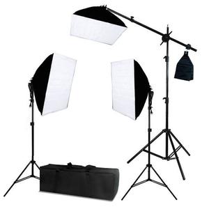Softbox Iluminacion Fotografia Kit Profesional De w