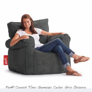 Sillón Individual Couch Acabado Gamuza Envío Gratis!