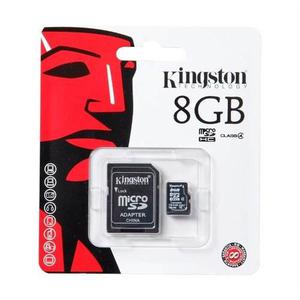 Kingston Lote Kit 5 Piezas Memoria Micro Sd 8gb Clase 4