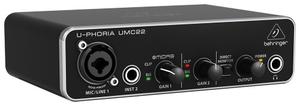 Behringer Umc22 Interface De Audio Usb 2x2 Envio Gratis