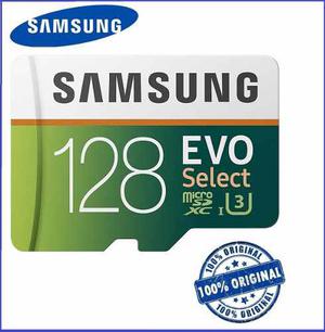 Samsung Evo 4k 128gb 100m/s Microsd Memoria Micro Sd U3 Cdmx