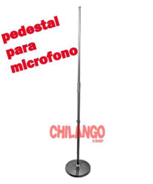 Pedestal De Piso Para Microfono Recto Ajustable Resistente