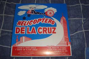 Helicoptero De La Cruz Juguete Para Niños En Caja