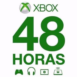 Xbox Live Gold 48 Horas - Código Se Envia Por Mensaje