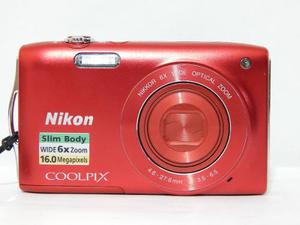 Camara Nikon Coolpix S ¡envio Gratis!
