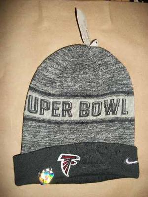 Gorro Bonette Beanie Nike Nfl Falcons Atlanta Super Bowl 51