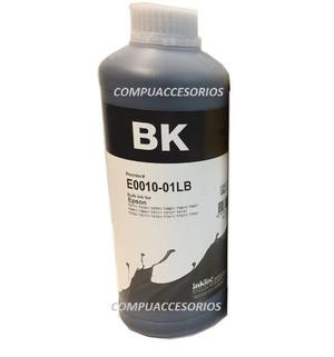 1 Litro Tinta Negra Para Epson Base Agua Marca Inktec