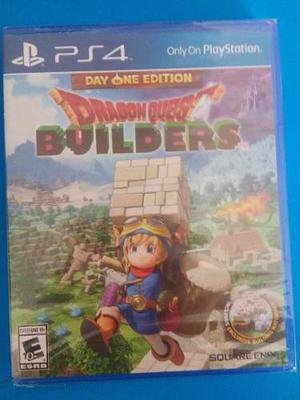 Dragon Quest Builders Ps4 Day One Nuevo Sellado Playstation