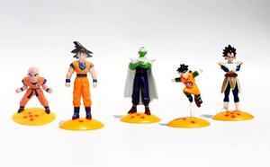Set 5 Minifiguras Dragon Ball Z Goku Frezzer Vegeta Gohan