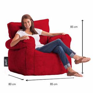 Sillón Puff Couch Individual Acabado Gamuza Envío Gratis!