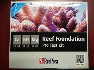 Test Red Sea Agua Salada Reef Foundation Ca Kh Mg 75 Pruebas