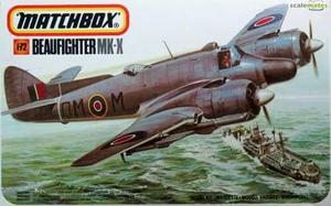 Beaufighter Mk X Matchbox Escala 1/72 Modelo Nuevo