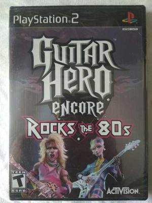 Guitar Hero Encore Rock The 80s Ps2 Activision