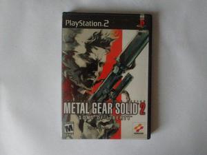Metal Gear Solid 2 Sons Of Liberty Ps2 Envio Gratis C