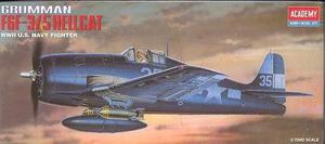 Modelo Escala Academy 1/72 F6f-315 Hellcat Us Navy Fighter