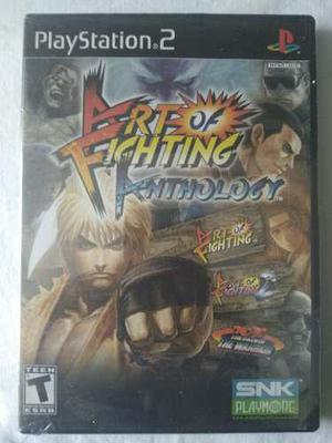 The Art Of Fighting Anthology. Ps2. Sellado.