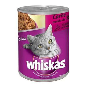 Alimento Para Gato Whiskas Carne Molida De Res 350 G
