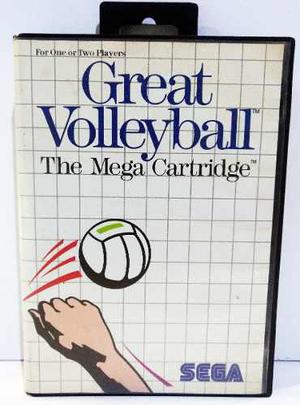 Great Volleyball Sega Master System En Caja Retromex Tcvg