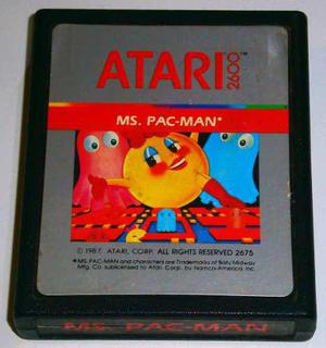 Ms Pac Man Atari 2600 Cartucho Retromex Tcvg
