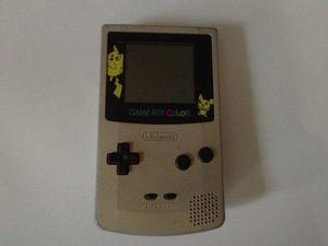 Consola Game Boy Color Edicion Pokemon Gold Silver Pikachu