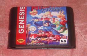 Megaman The Wily Wars Re-pro Para Sega Genesis