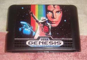Micheal Jacksons Moonwalker Re-pro Para Sega Genesis