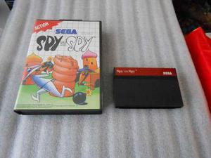 Spy Vs Spy De Sega Master System Con Caja Y Funcionando.