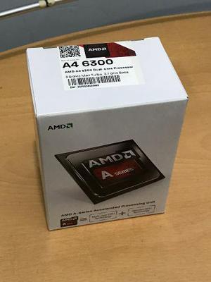 Procesador Amd A-series A4 6300 3.7 Ghz Dc