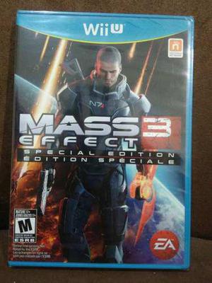 Mass Effect 3 Special Edition Wii U Nuevo Sellado