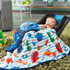 Cobertor Para Bebé Baby Dinos 1.00 X 74 Vianney