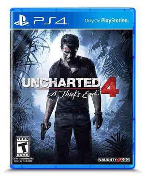 Uncharted 4 A Thiefs End::.. Para Playstation 4
