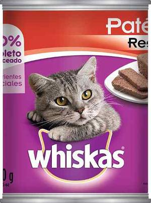 Alimento Para Gato Whiskas Carne Molida Res Lata 350 G