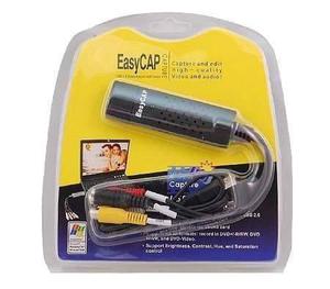 Easycap Tarjeta Capturadora Usb 2.0 Rca S-video Audio Video