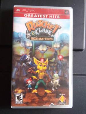 Ratchet And Clank Size Matters Psp Playstation Portable Trq