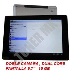 Tablet 9.7 Pulgadas Dualcore 16gb Doble Camara Ultradelgada