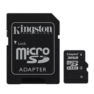 Memoria Kingston Microsdhc 32gb De Clase 4 Sdc4/32gb