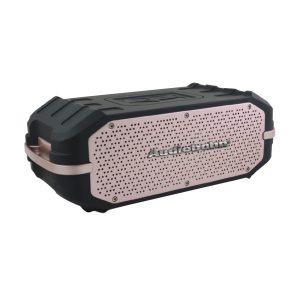 Bocina Portátil Audiobahn Con Bluetooth® Pink/gold/silver