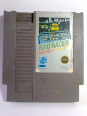 Juego Nintendo Nes Rad Racer Funcionando Perfectamente