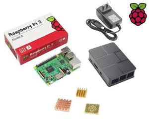 Kit Raspberry Pi 3b 3 B Pi3 Case Eliminador 5v Disipadores