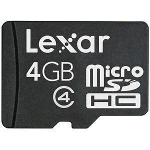 Memoria Micro Sd 4gb Clase 4 Toshiba O Lexar