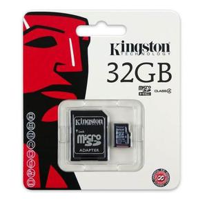 Memoria Original Kingston Micro Sd 32gb Hc Clase 4 Celular