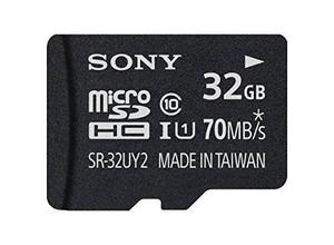 Tarjeta De Memoria Microsdhc De 32gb Sony (sr32uy2a / Tq)