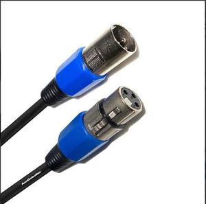 Cable Audiobahn Tipo Cannon Macho A Hembra 5 Mts Achm5